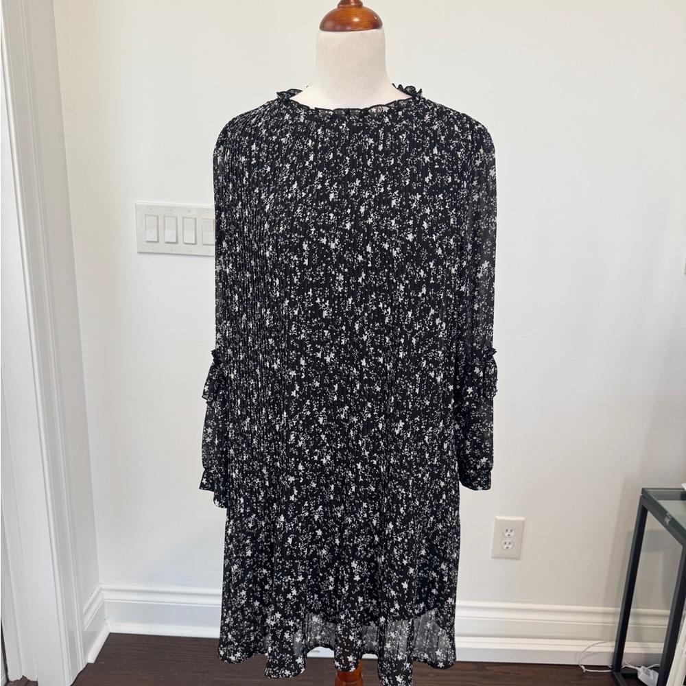 Zara pleated dress